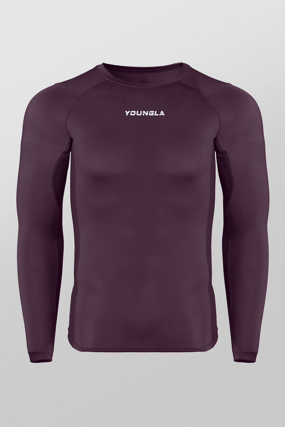 Young LA 830 - Flexfit Compression Longsleeves Purple | Australia ZEHYA-2453