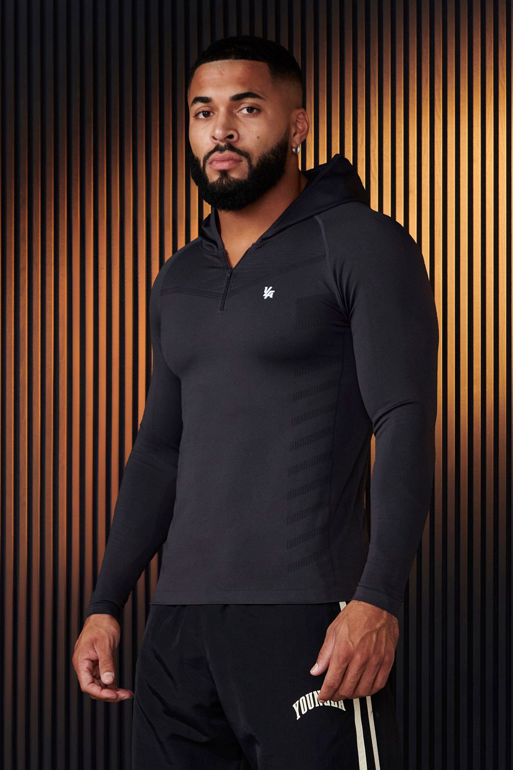 Young LA 832 - Supervillain Compression Hoodies Black | Australia UMBPL-7480