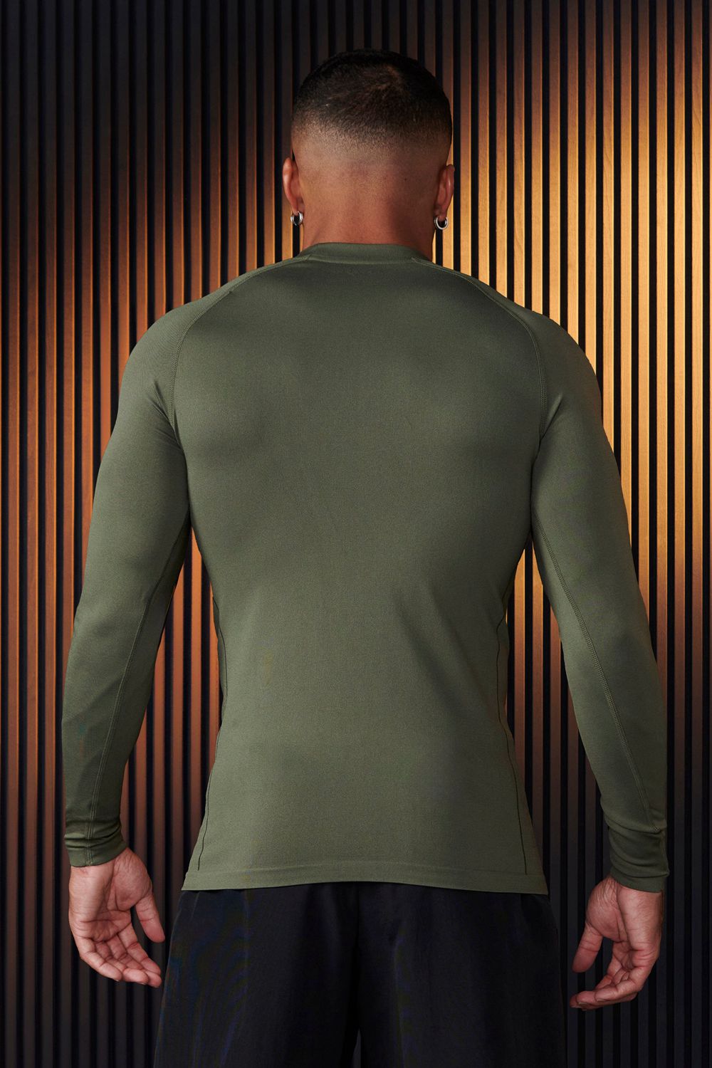 Young LA 833 - Superhero Compression Longsleeves Olive | Australia VLBEJ-1296