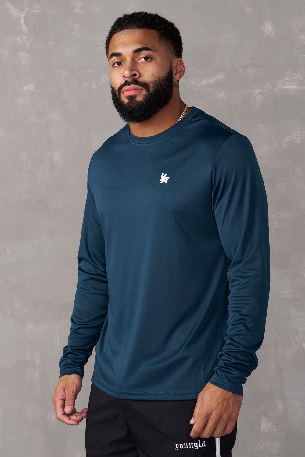 Young LA 835 - Fittech Longsleeves Teal | Australia XSZRT-5268