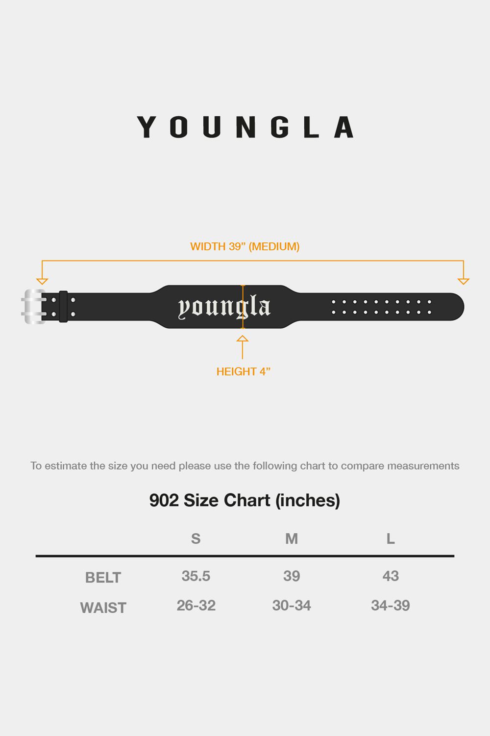 Young LA 902 - 8mm Leather Belts Black | Australia GVKLE-1703