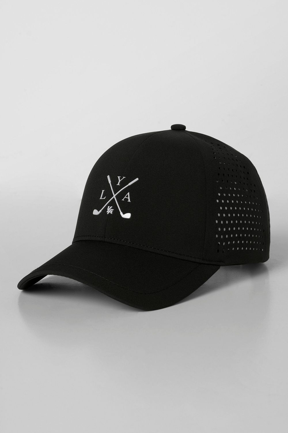 Young LA 9047 - Tee Time Golf Hats Black | Australia NBOQD-3198