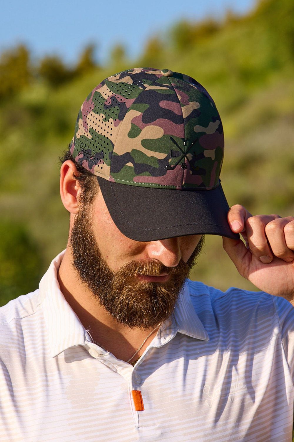 Young LA 9047 - Tee Time Golf Hats Camo | Australia QHEOT-8059