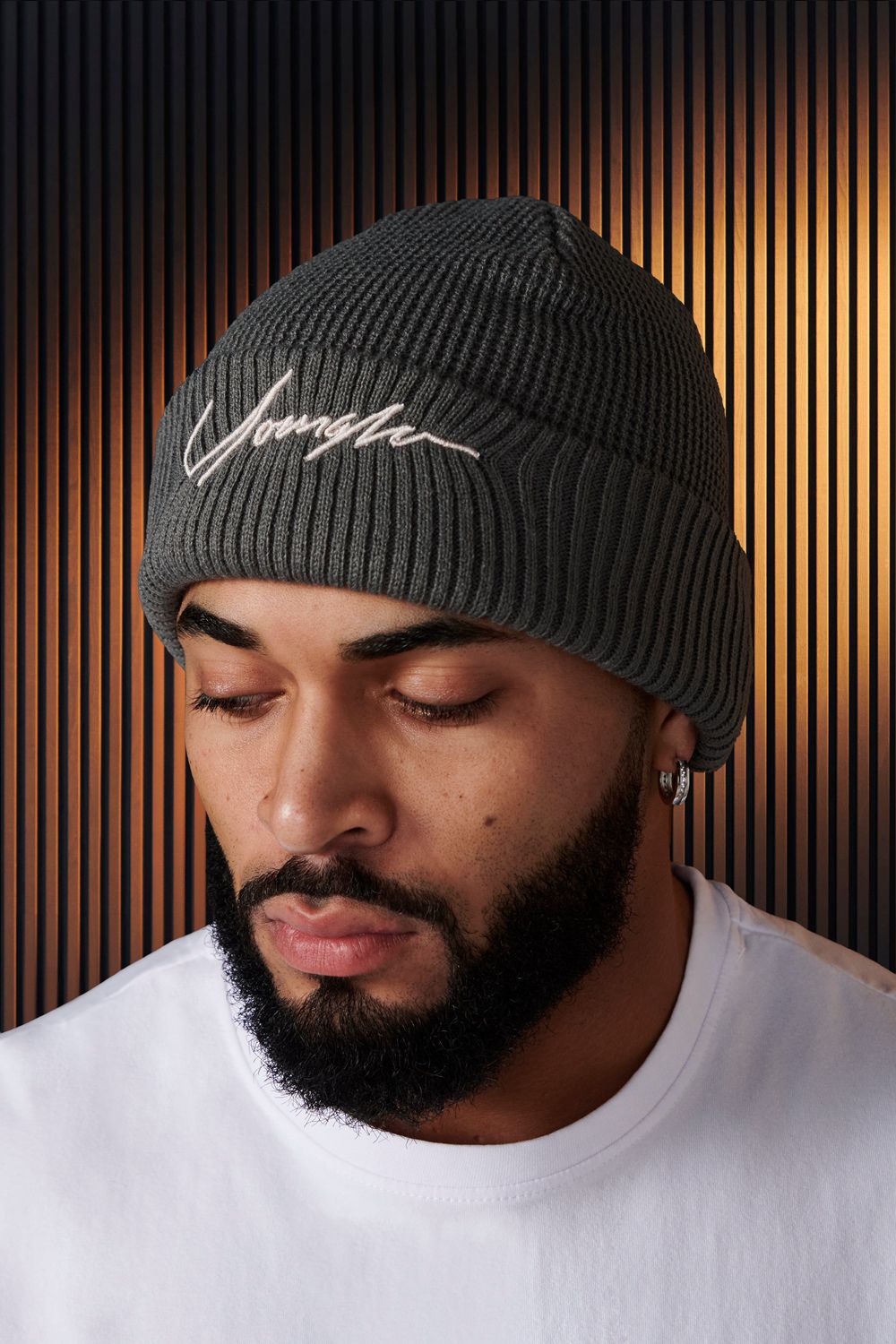 Young LA 906 - Signature Beanies Grey | Australia GQMLW-0618