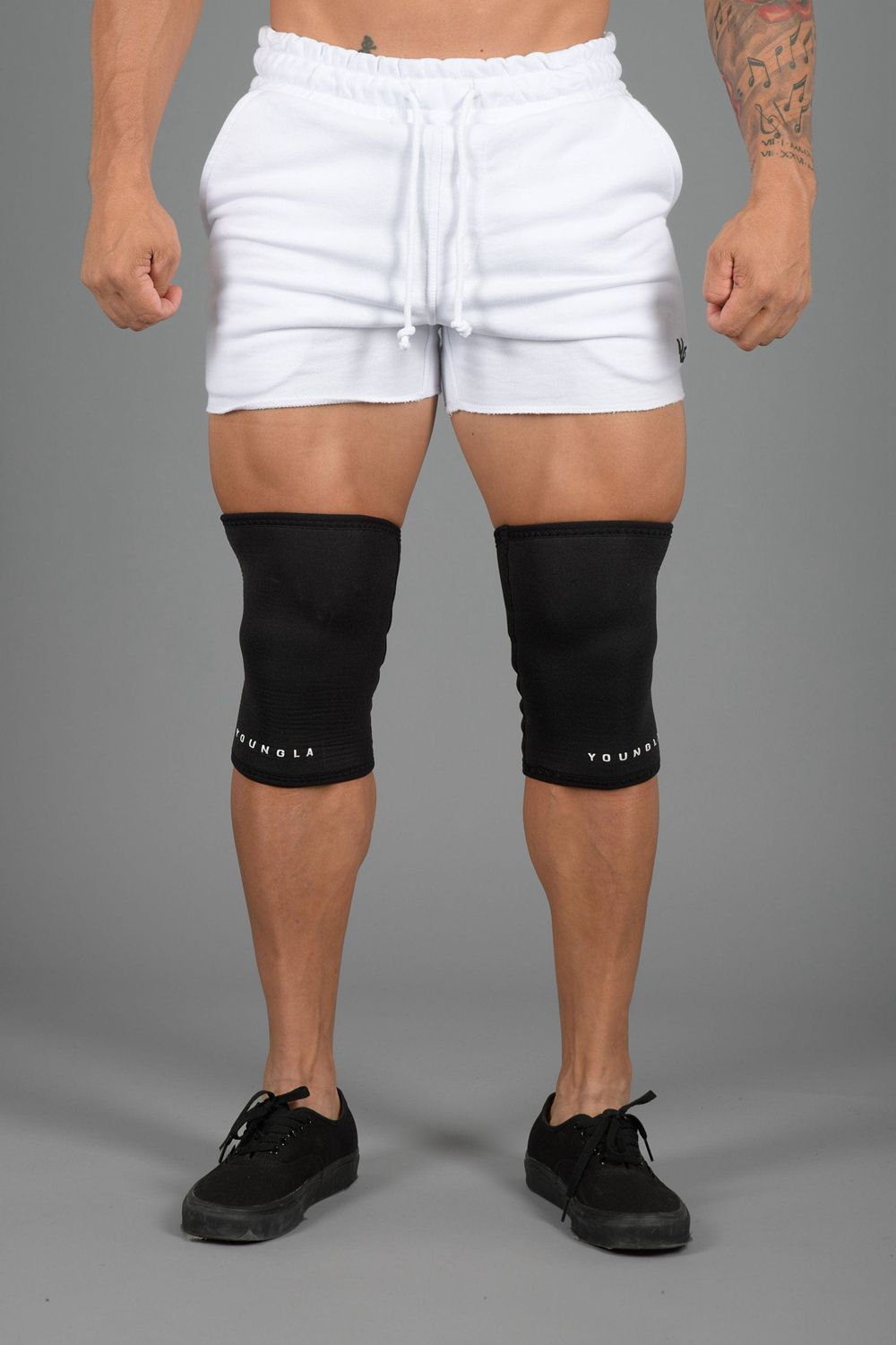 Young LA 914 Knee Sleeves Black | Australia WPOYT-9037