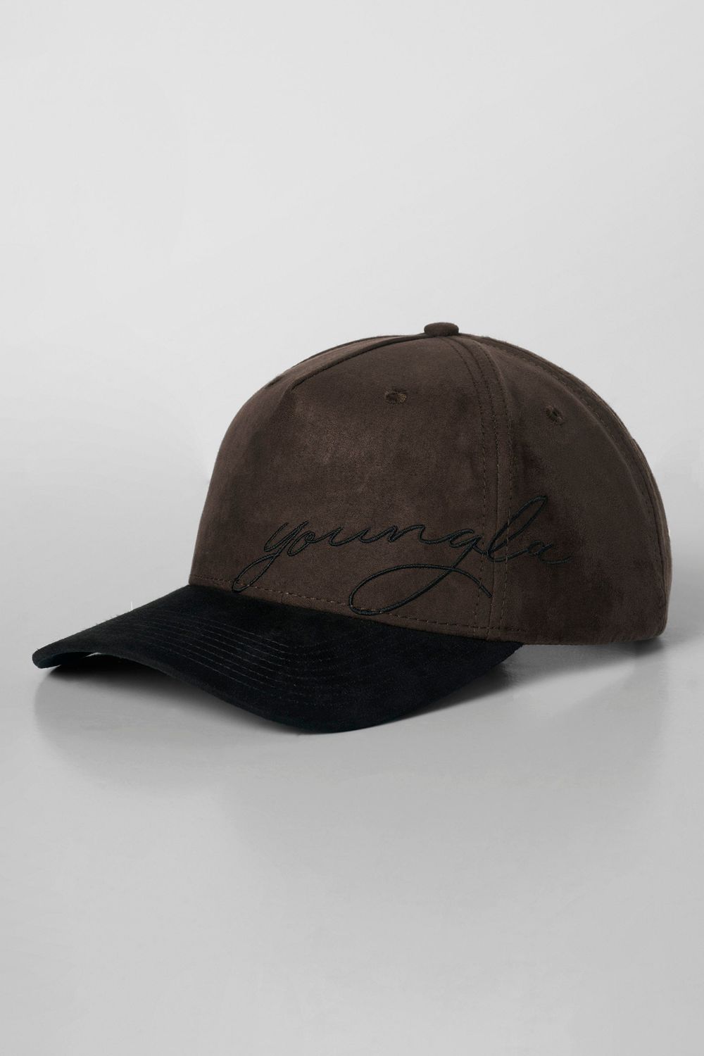 Young LA 937 - Suede Signature Hats Brown | Australia ZCDAF-8073