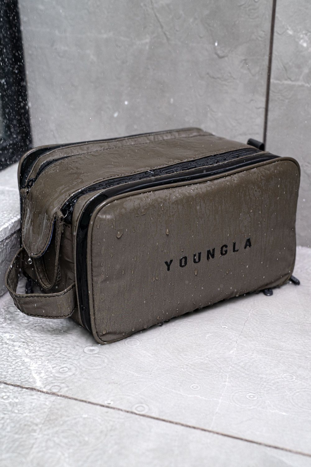 Young LA 950 Lah Toiletry Bag Grey | Australia CQNFZ-0928