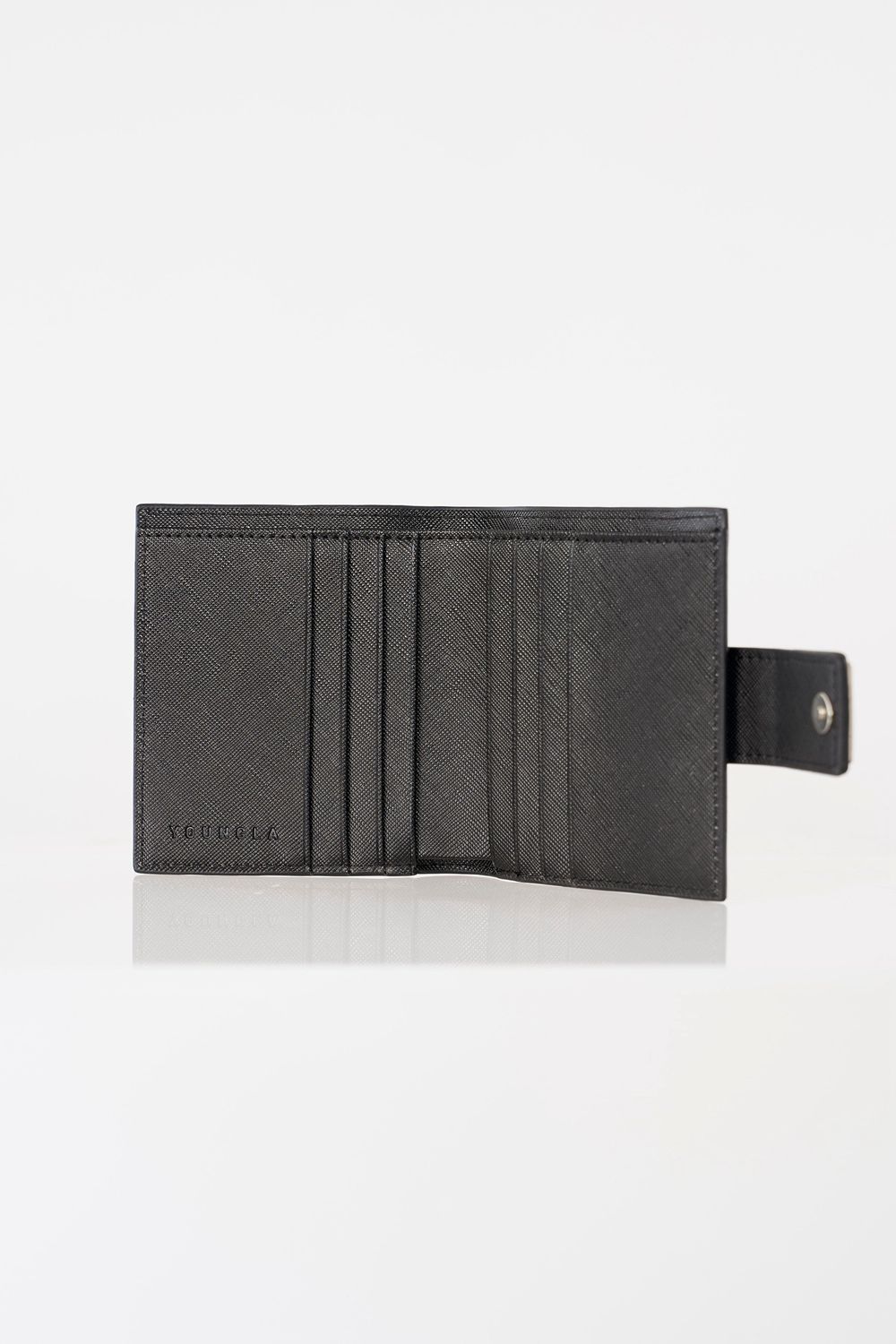 Young LA 951 - Executive Bifold Wallets Black | Australia CIPHY-8375