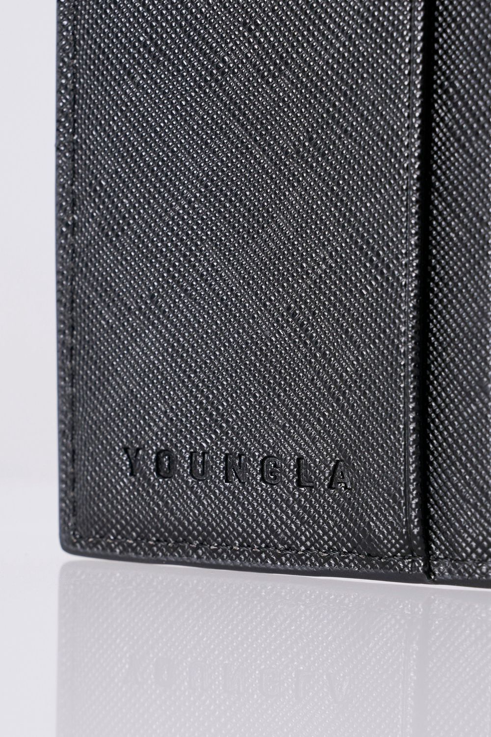 Young LA 951 - Executive Bifold Wallets Black | Australia CIPHY-8375