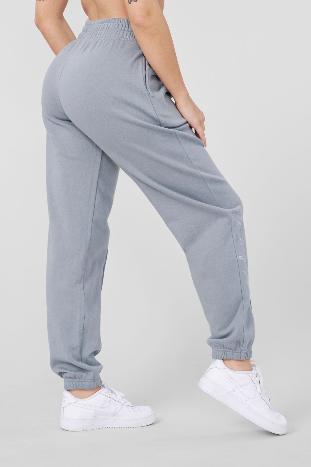 Young LA W202 - Script Joggers Grey | Australia PTMOW-7963