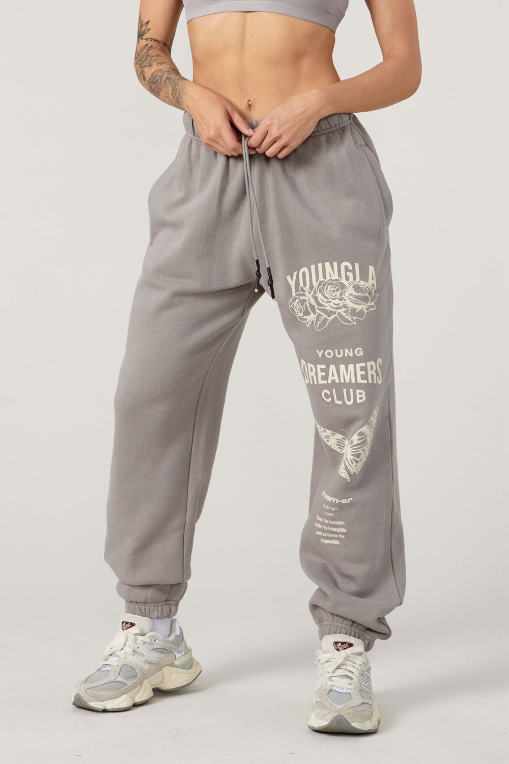 Young LA W211 Dreamers Joggers Grey | Australia LNDQY-2516