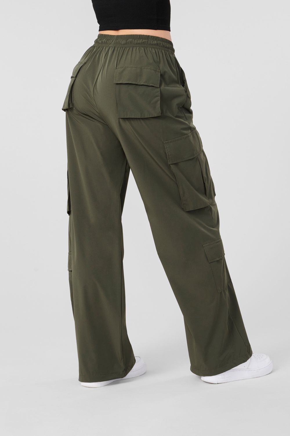 Young LA W219 Travel Cargo Joggers Olive | Australia AQCBY-9360