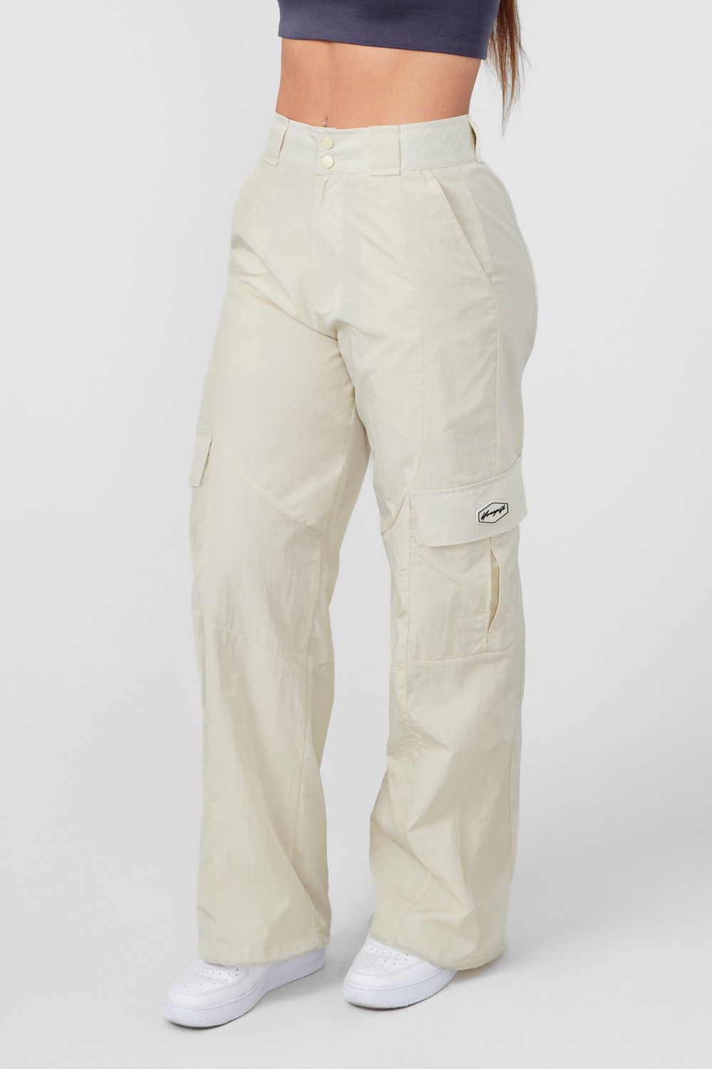 Young LA W222 Retro Cargo Joggers Cream | Australia EKXIJ-7290