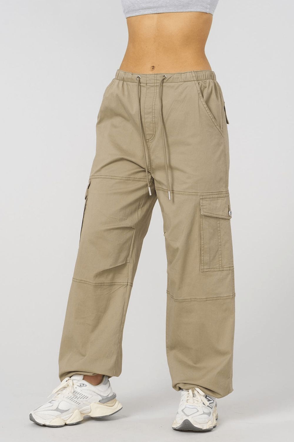 Young LA W225 Streak Cargos Beige | Australia OREIT-3156