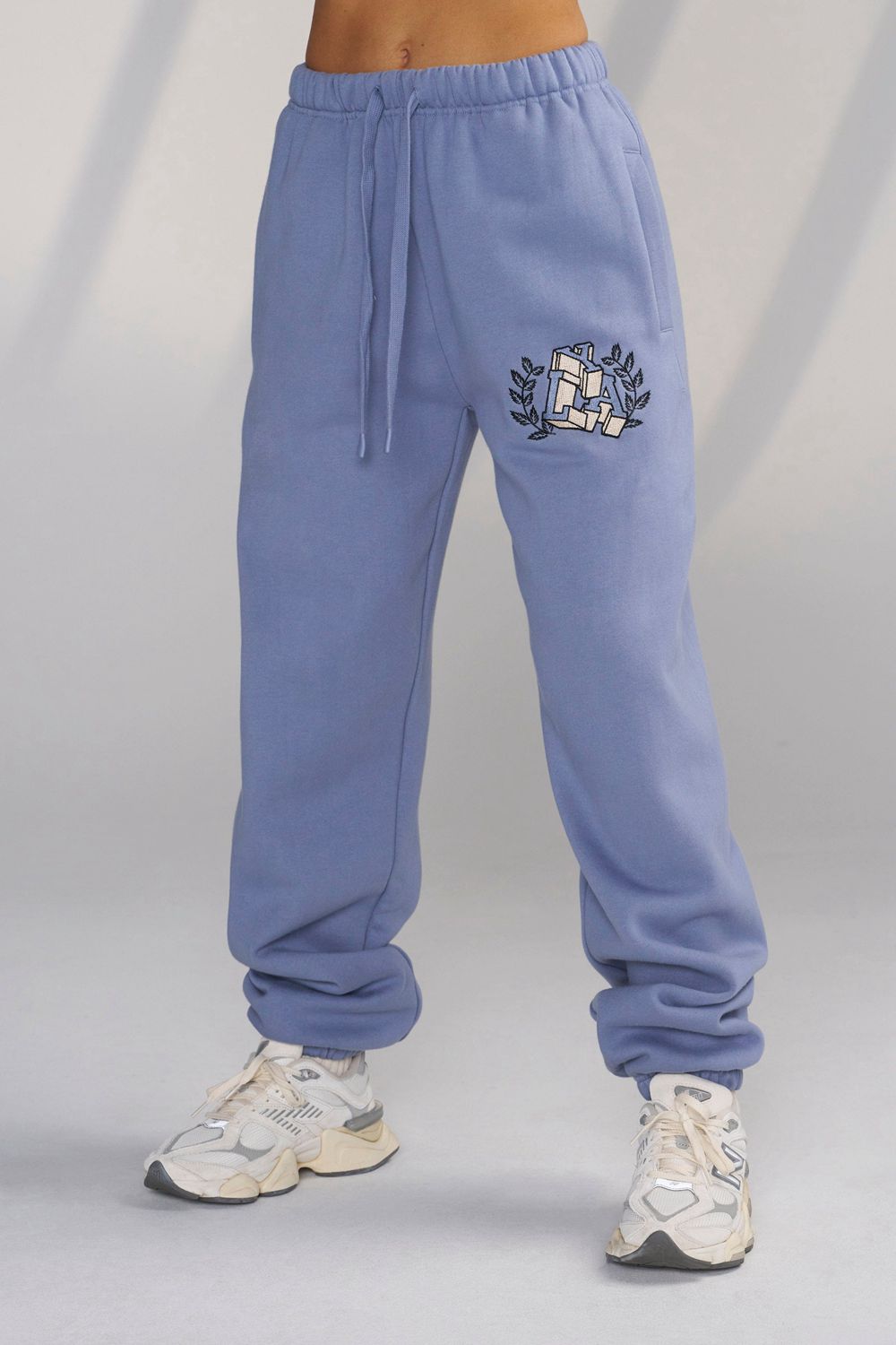 Young LA W226 - Teddy Jogger Blue | Australia ZTHWD-8327