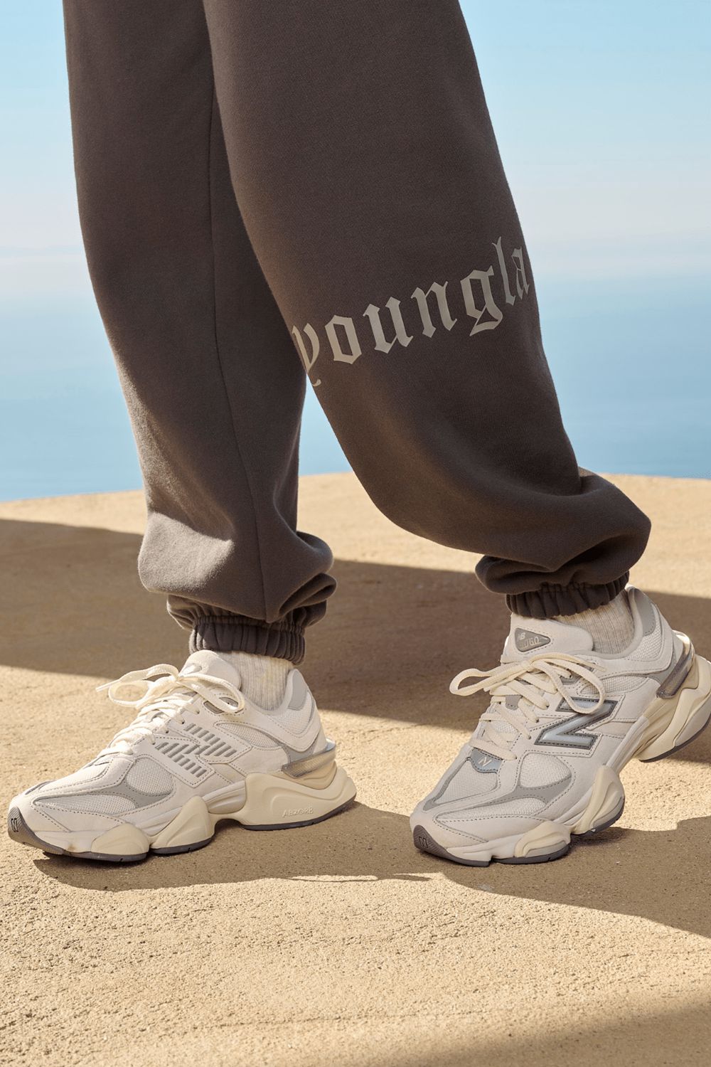 Young LA W232 - Urban Cuff Jogger Grey | Australia EVDUS-1945