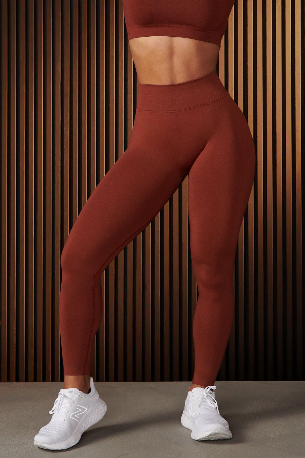 Young LA W233 - Curve Seamless Legging Burgundy | Australia HQKAO-3084