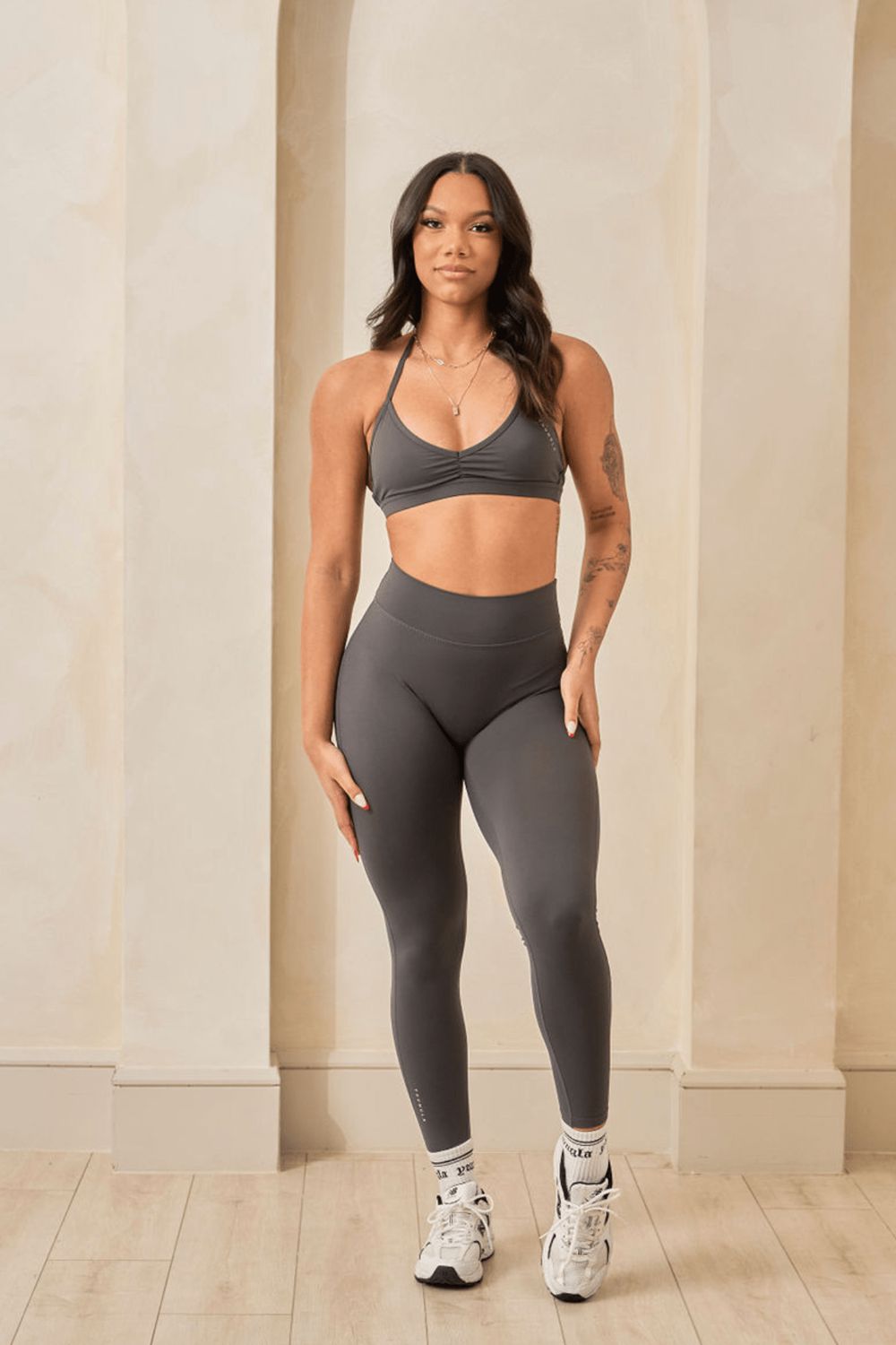 Young LA W235 - Urban Leggings Grey | Australia ASKZT-2051