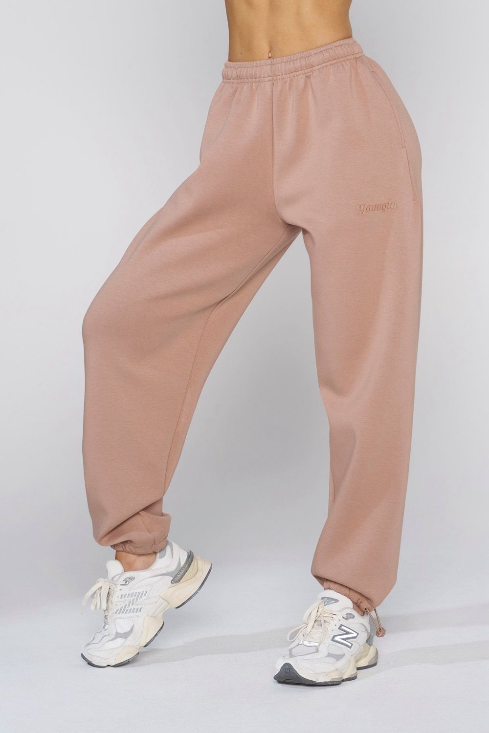 Young LA W240 Scuba Joggers Beige | Australia SIPOL-0781