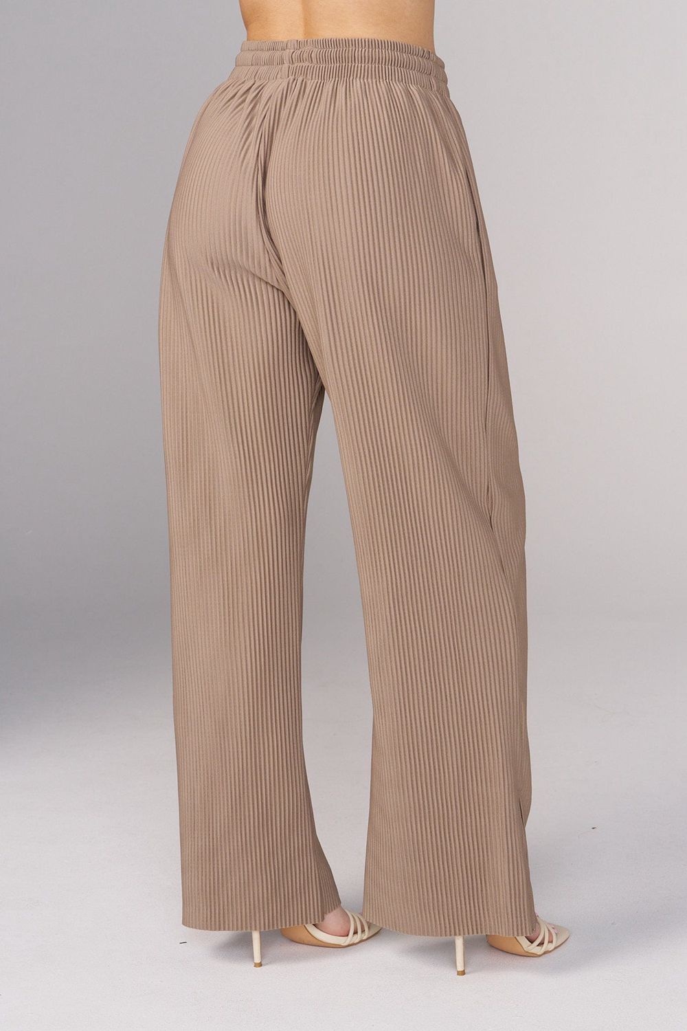 Young LA W244 Aria Pleated Pants Khaki | Australia RUBHX-7604