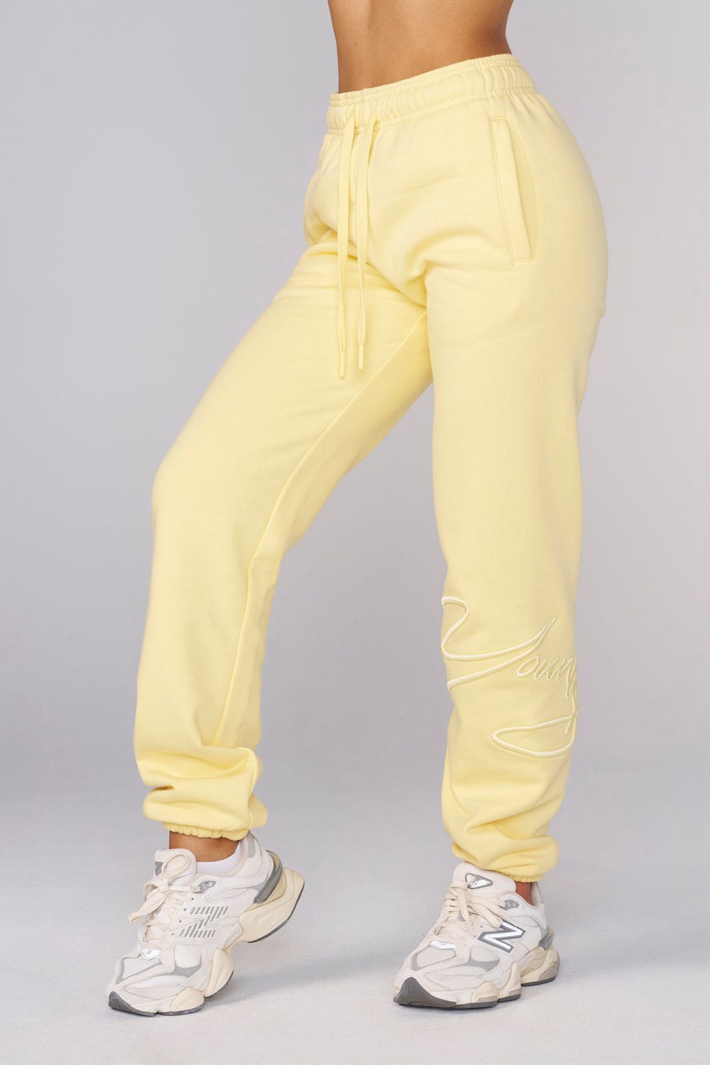 Young LA W246 Signature Joggers Yellow | Australia SLJQE-5097