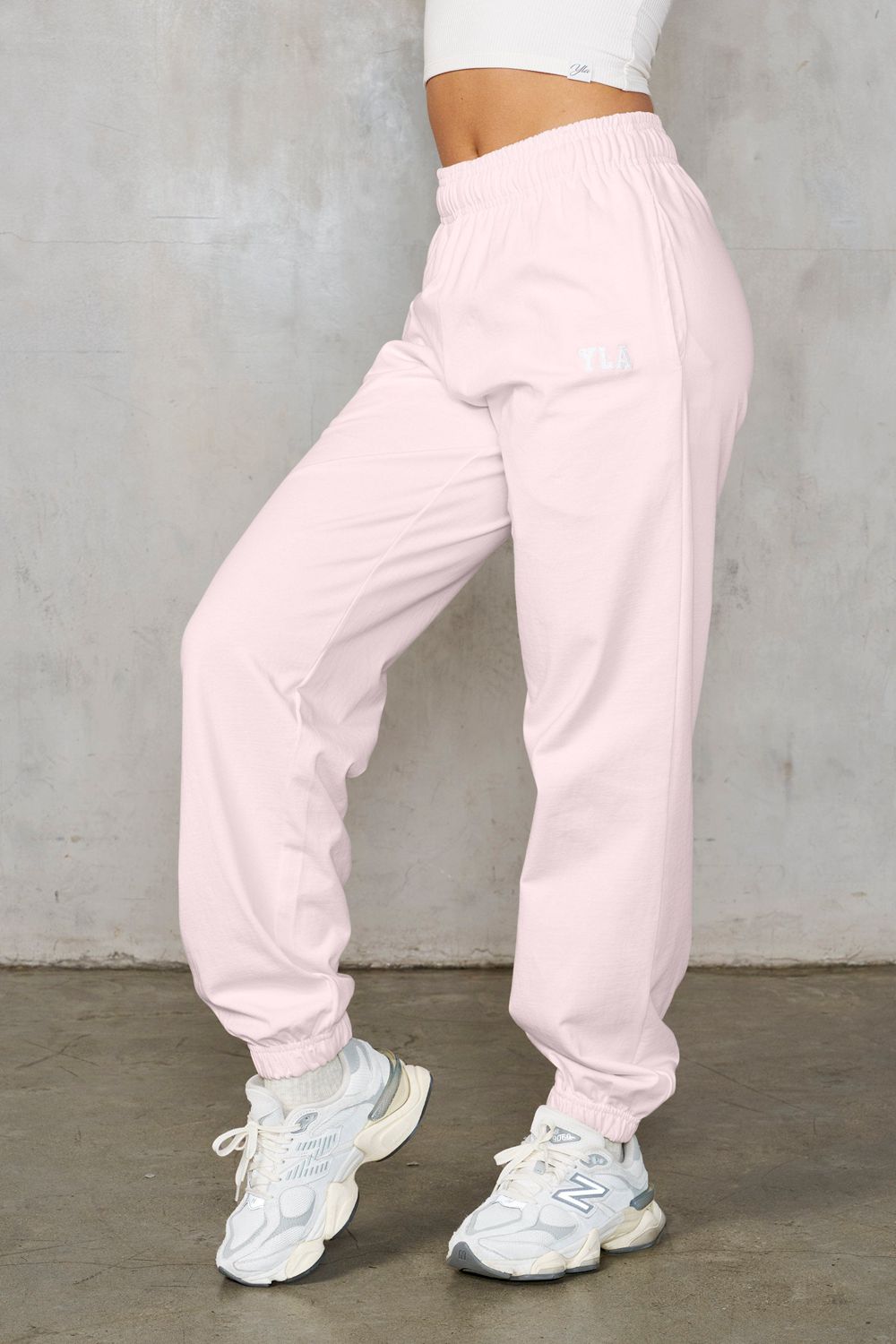 Young LA W247 Pump Cover Joggers Pink | Australia OCLJF-3192