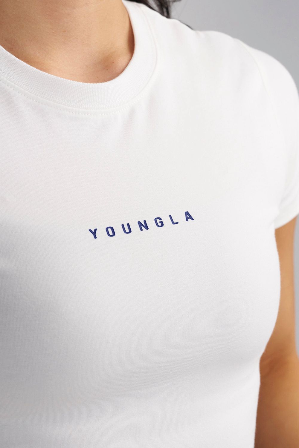 Young LA W435 - Og Baby Tee White | Australia BQGZC-4897