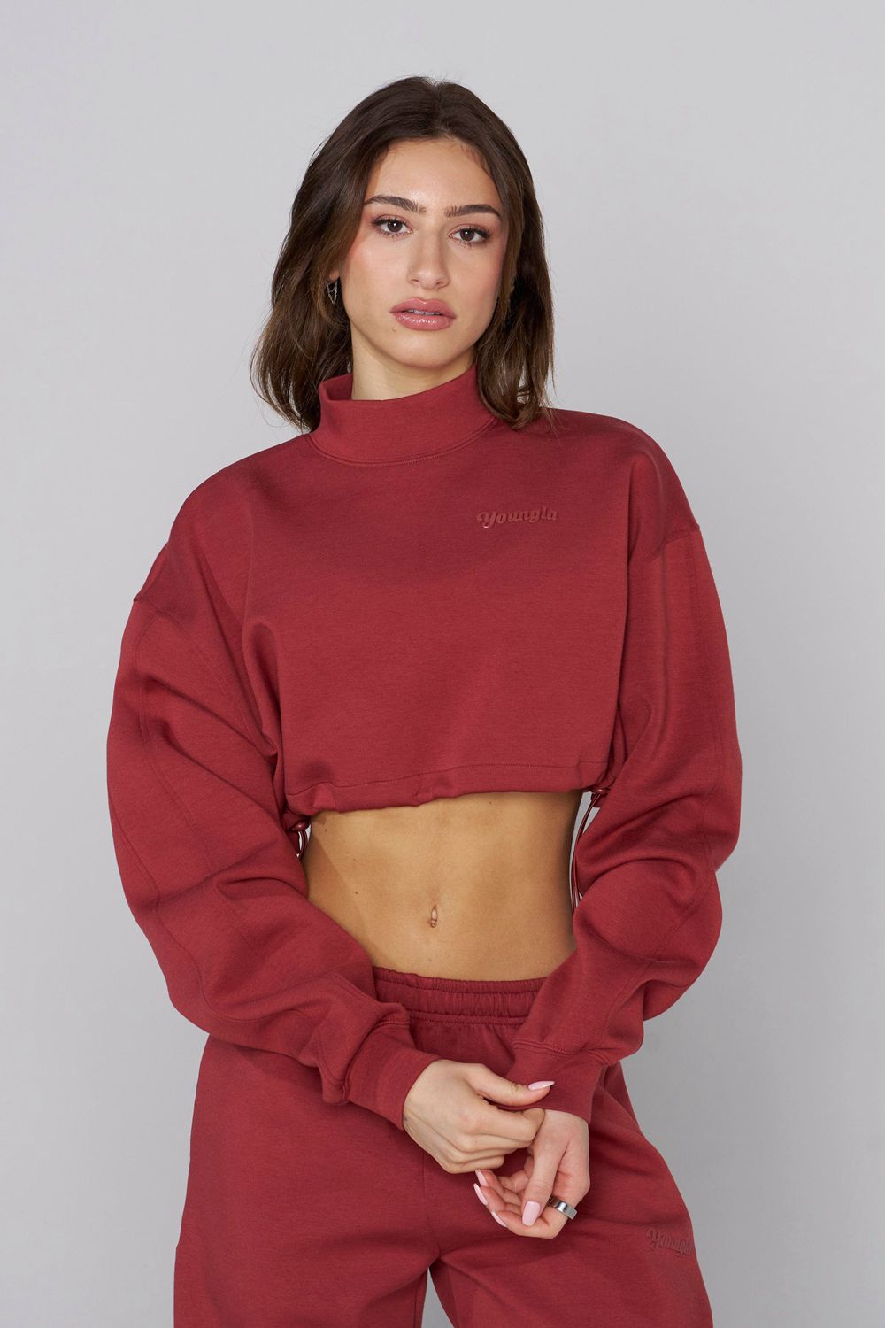 Young LA W540 Scuba Crop Red | Australia GTAVN-8256